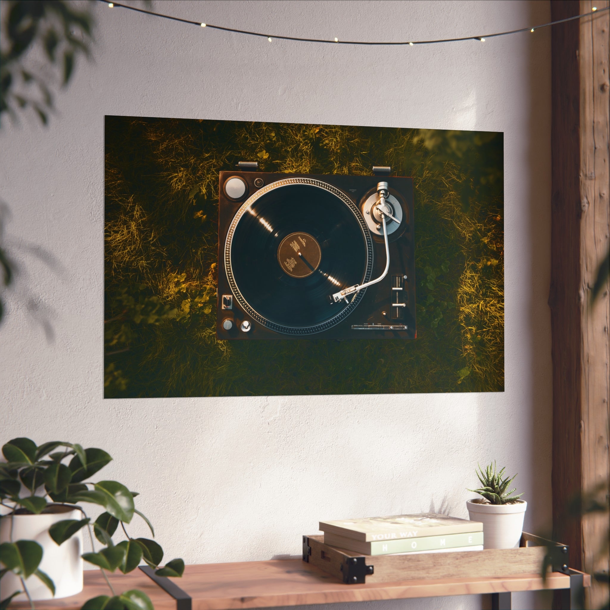 Vintage Vinyl Garden