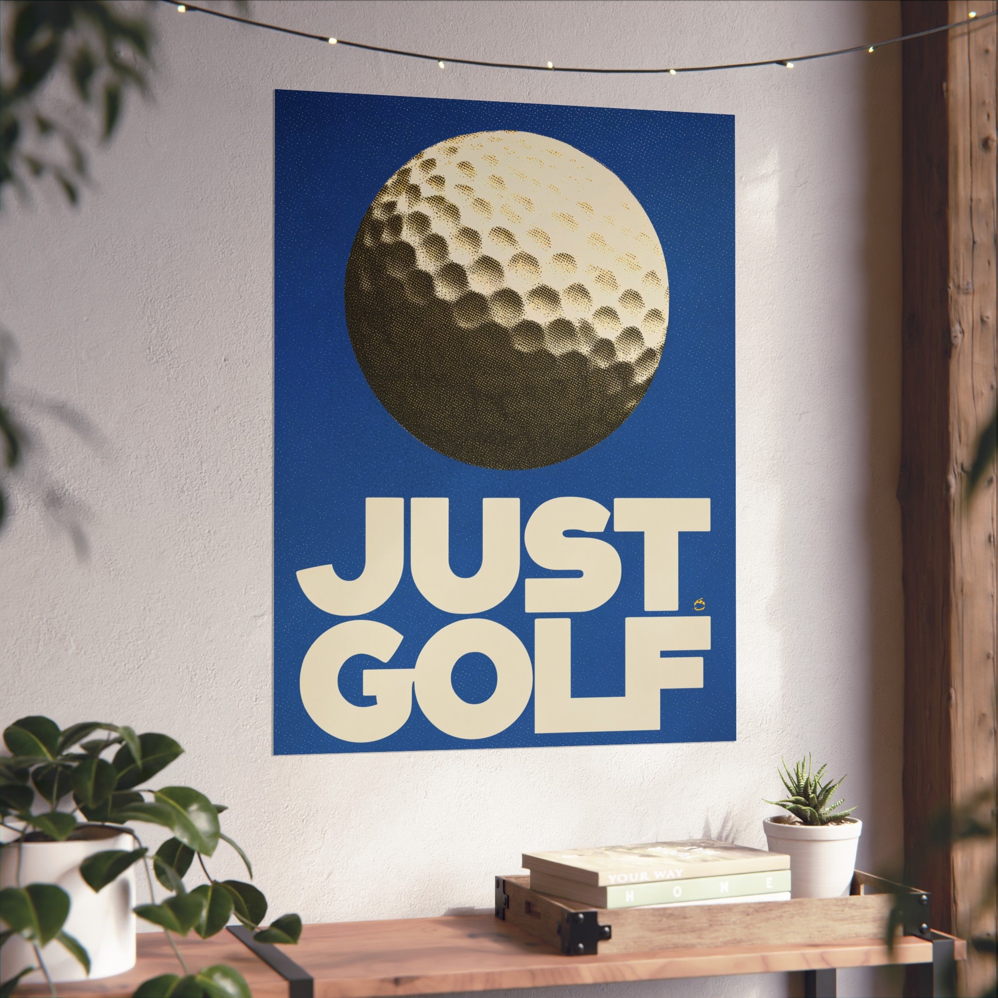 Just Golf Fine Art Poster