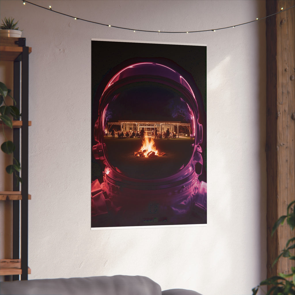 Campfire in space