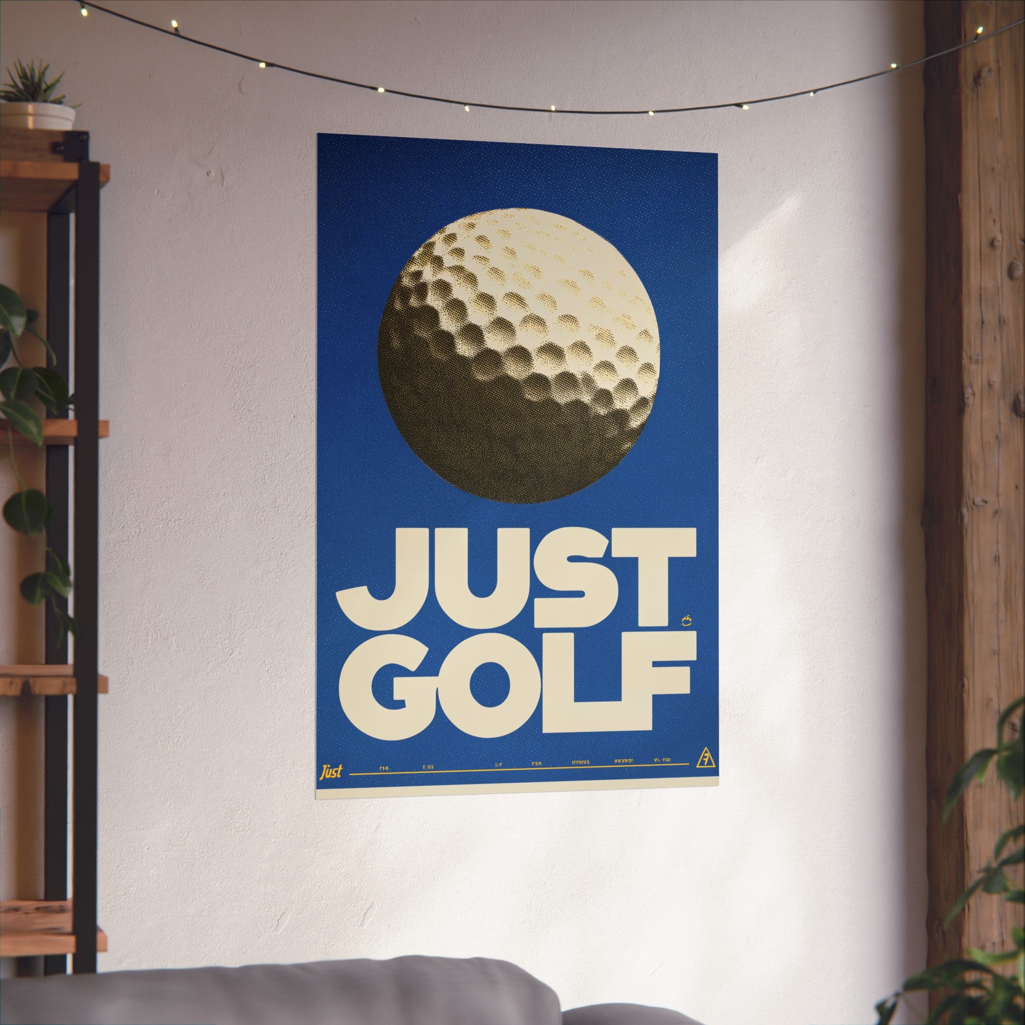 Just Golf Fine Art Poster