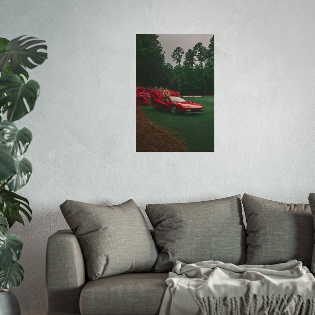 Testarossa and a Tee time