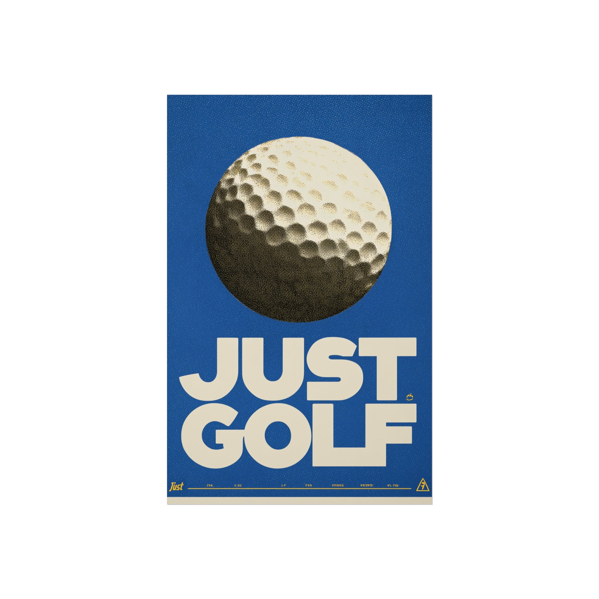 Just Golf Fine Art Poster