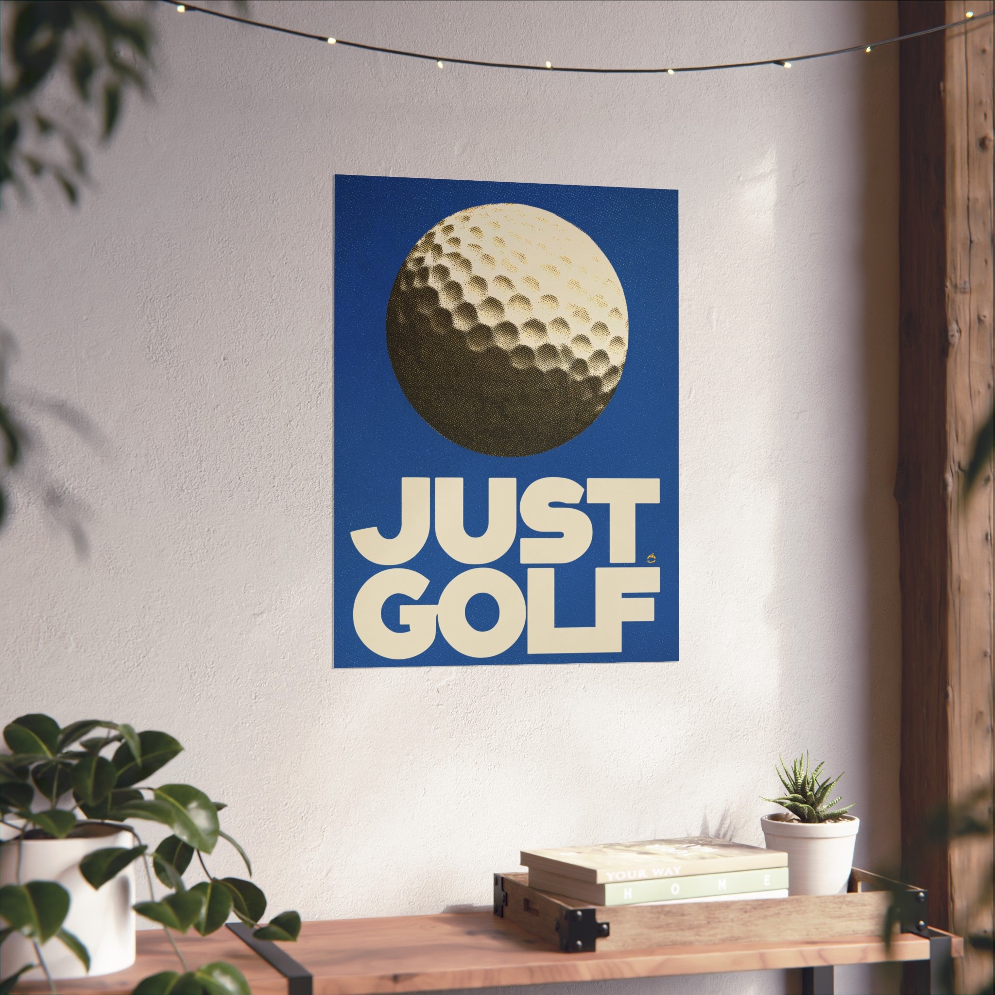 Just Golf Fine Art Poster