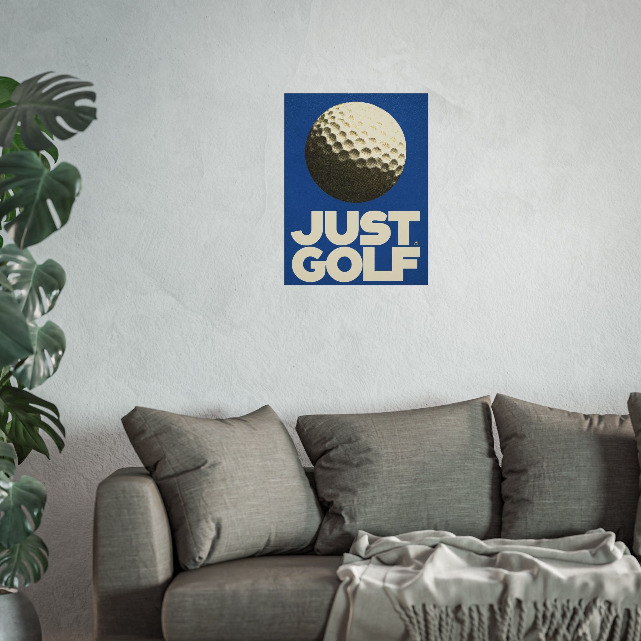 Just Golf Fine Art Poster