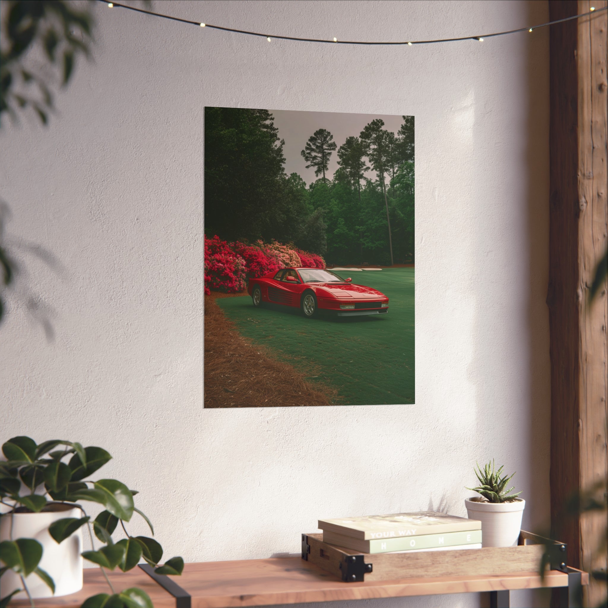 Testarossa and a Tee time