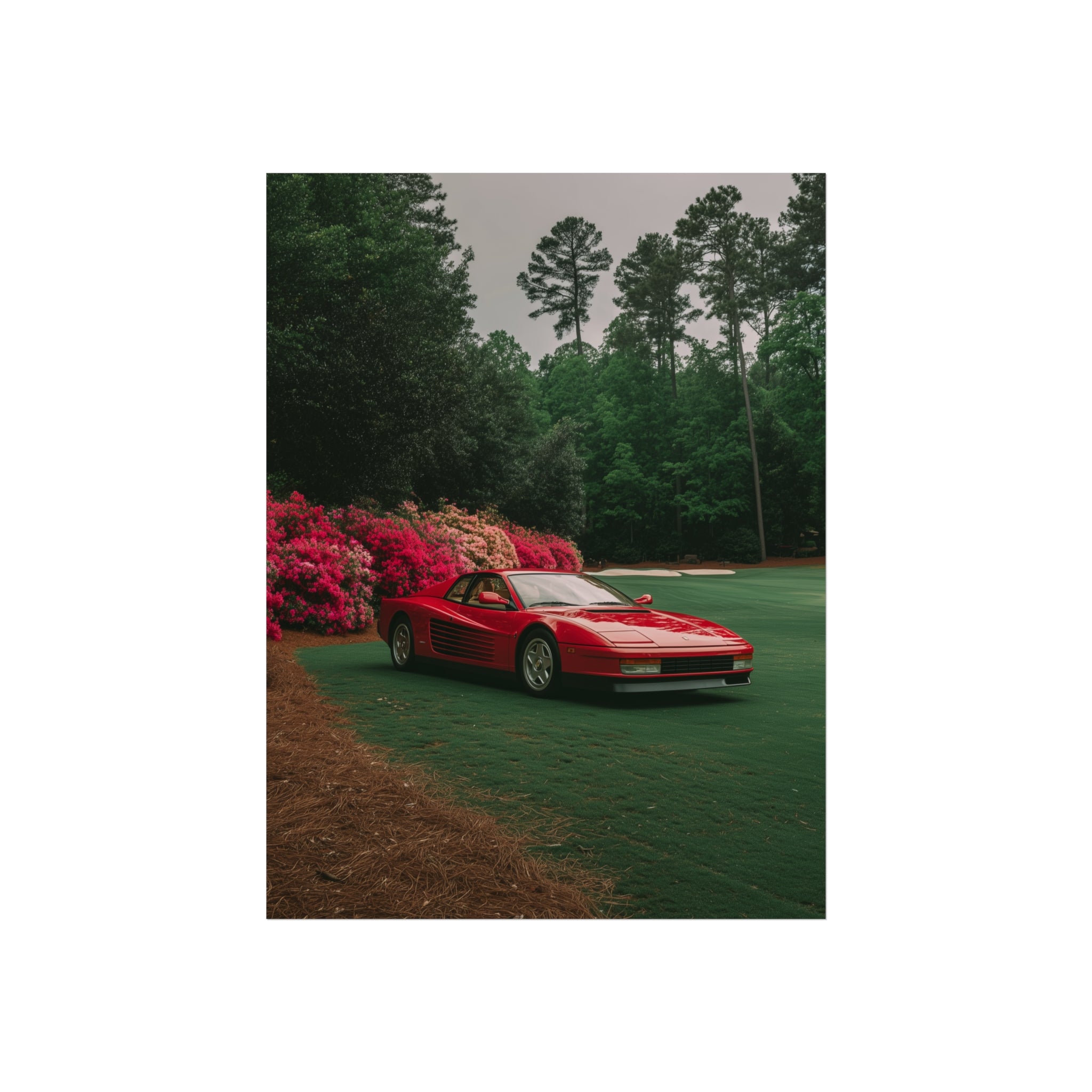 Testarossa and a Tee time