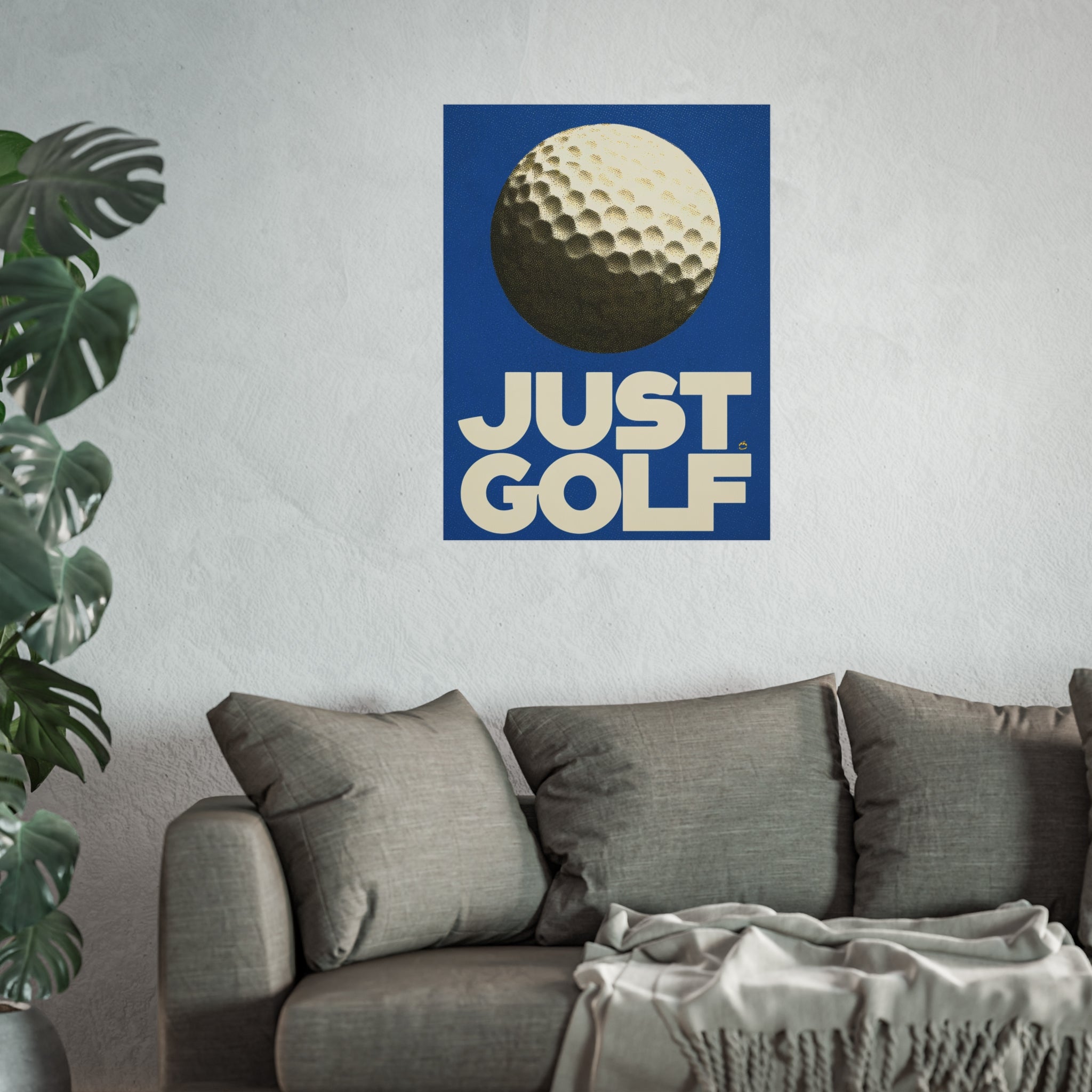 Just Golf Fine Art Poster