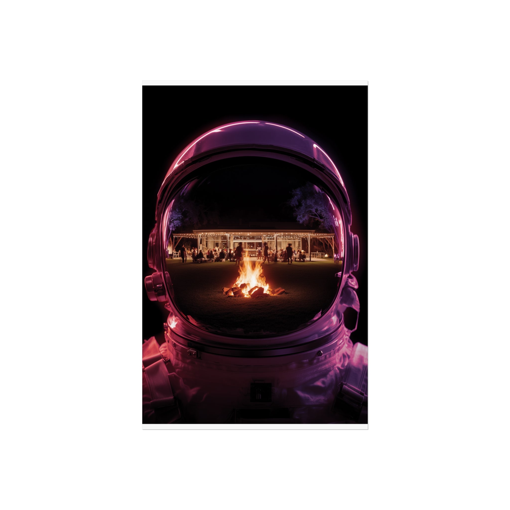 Campfire in space