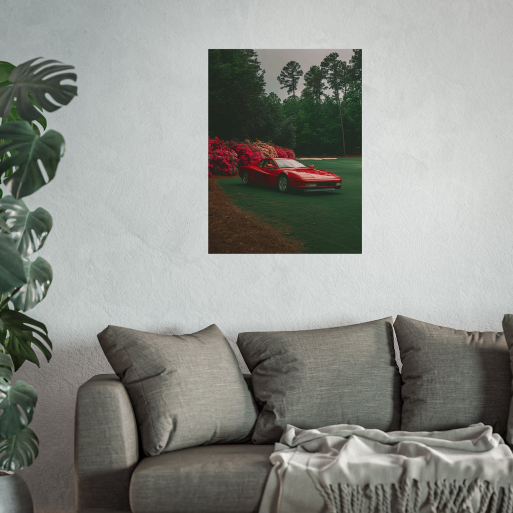 Testarossa and a Tee time