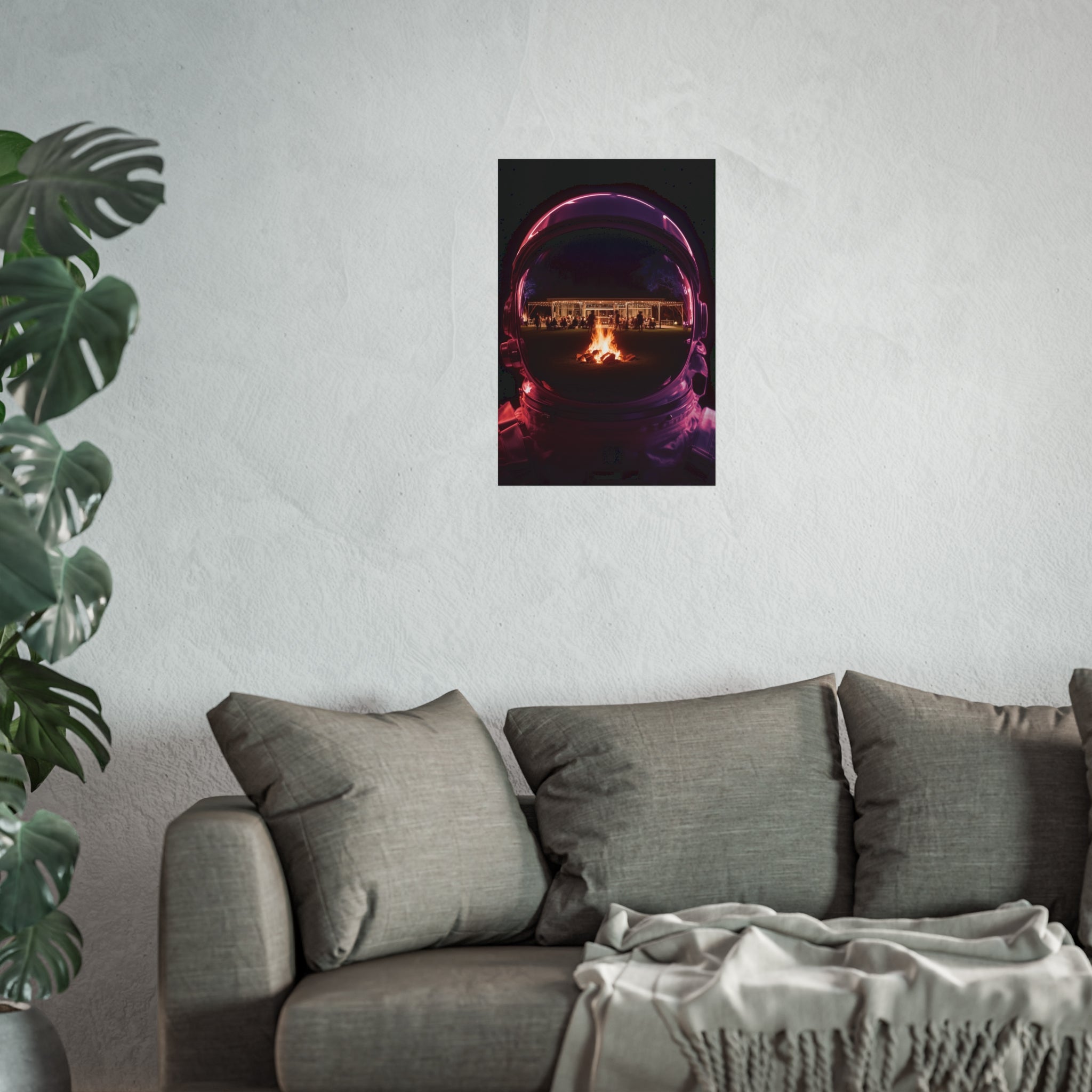 Campfire in space