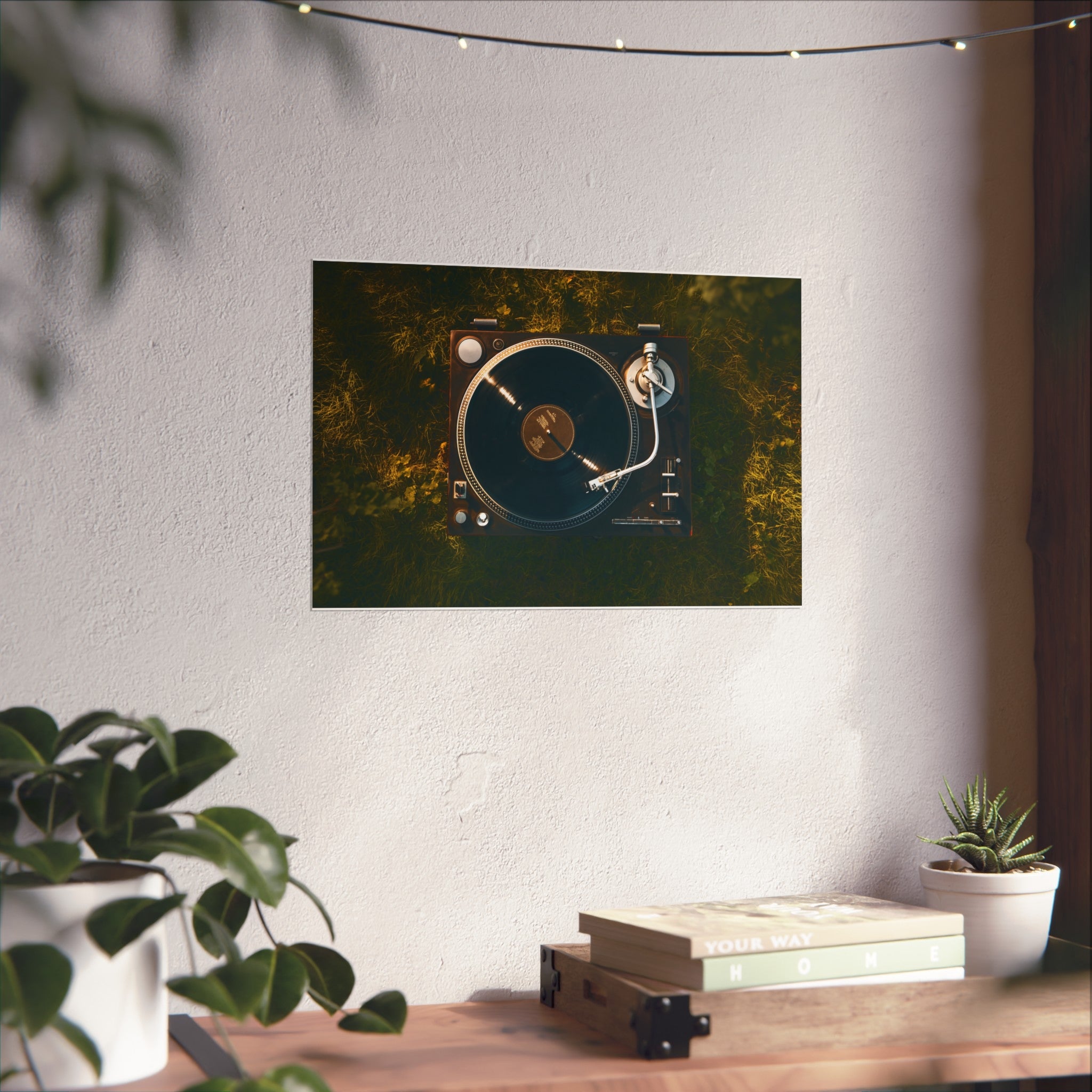 Vintage Vinyl Garden