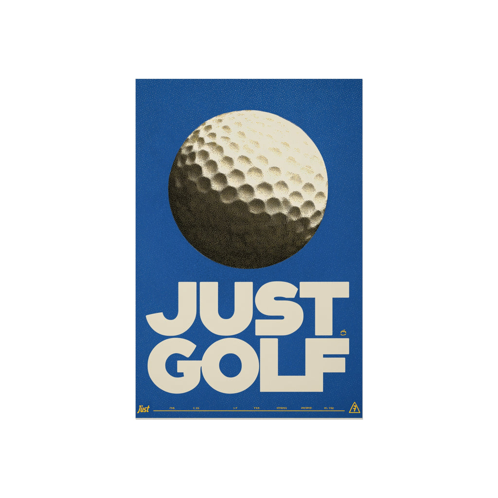 Just Golf Fine Art Poster