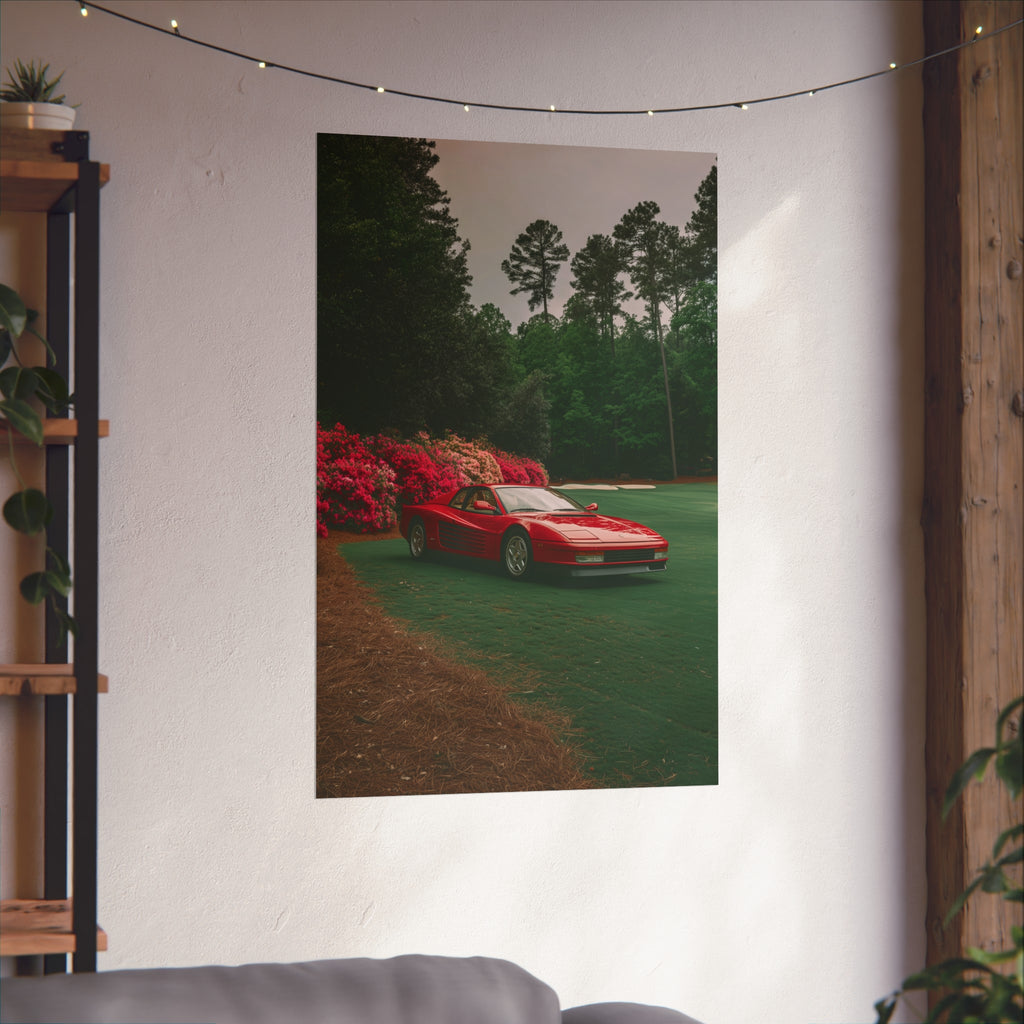 Testarossa and a Tee time