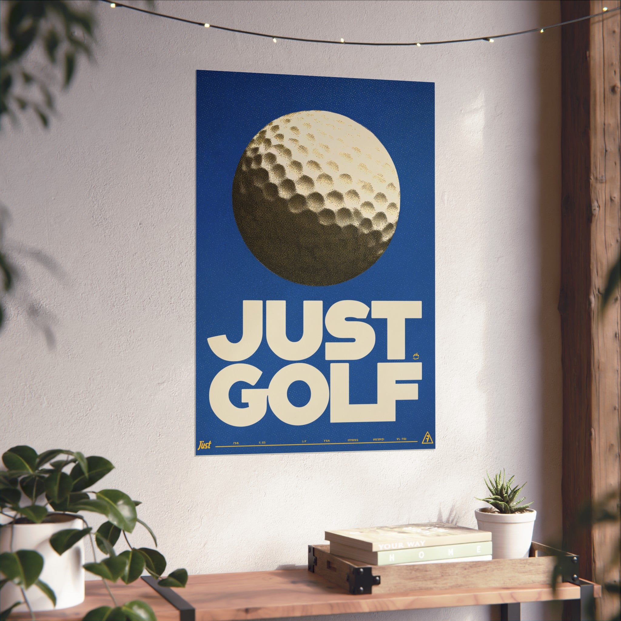 Just Golf Fine Art Poster