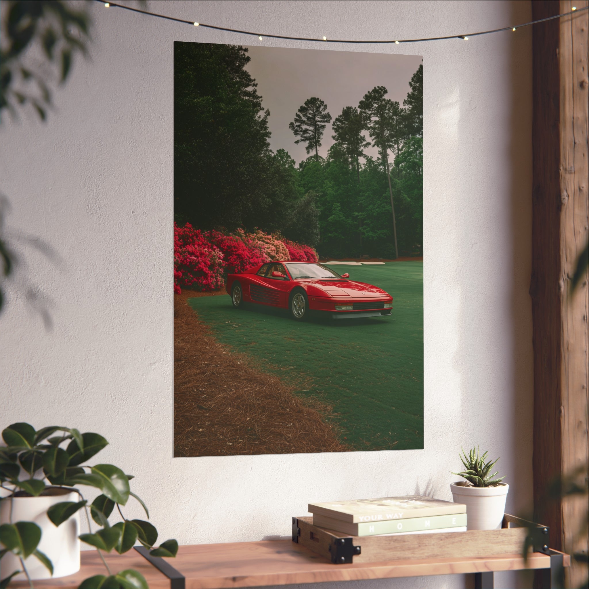 Testarossa and a Tee time