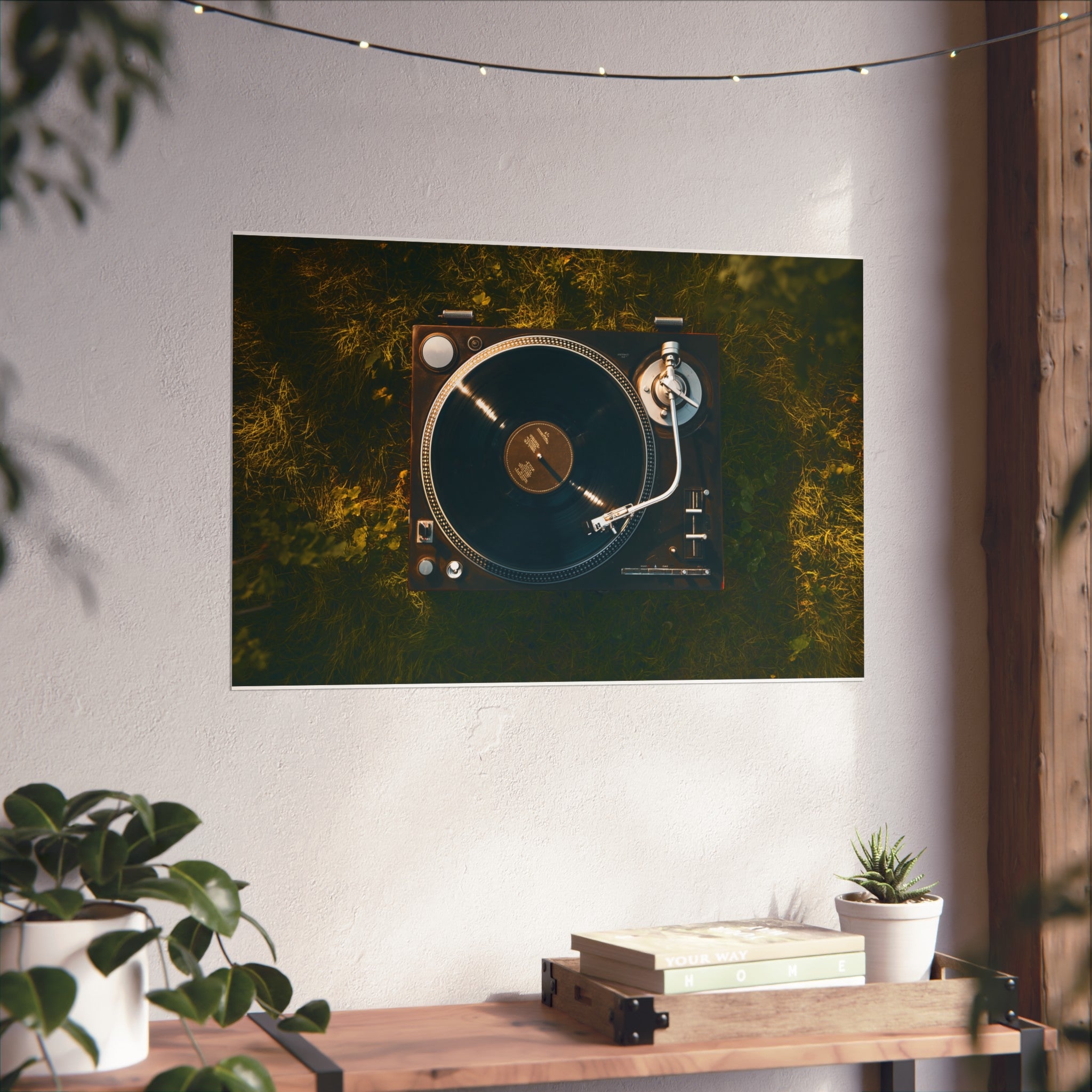 Vintage Vinyl Garden