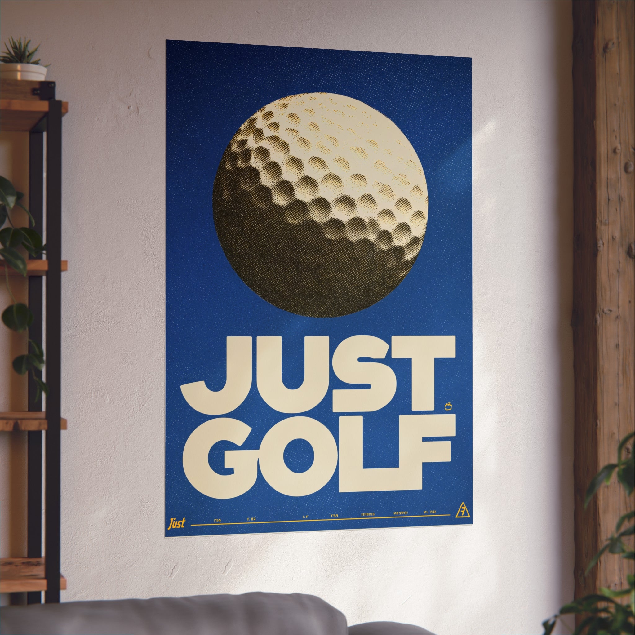 Just Golf Fine Art Poster