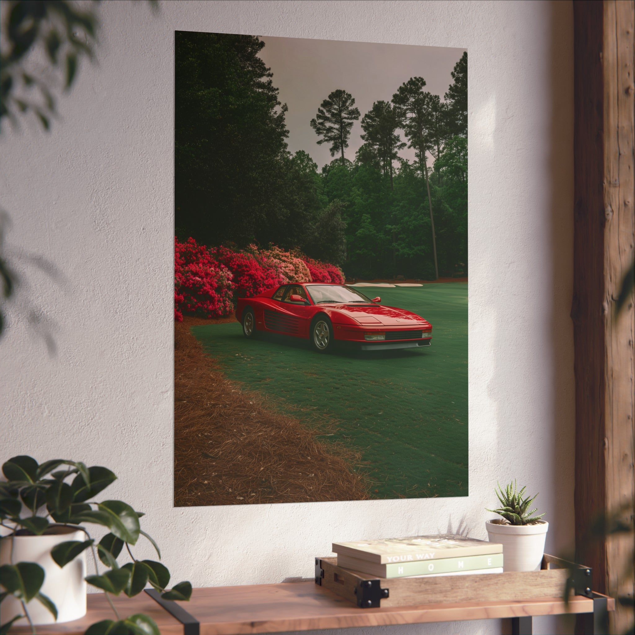 Testarossa and a Tee time