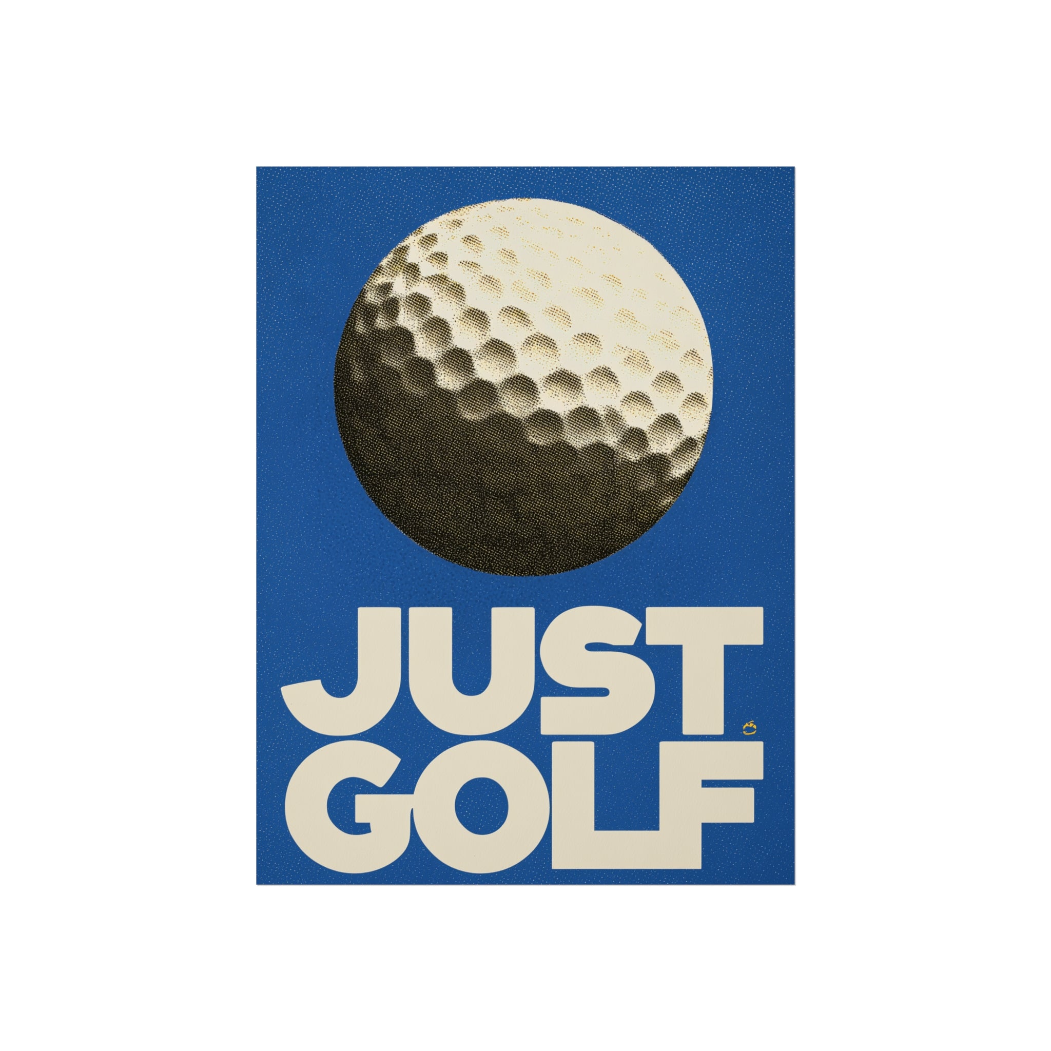 Just Golf Fine Art Poster