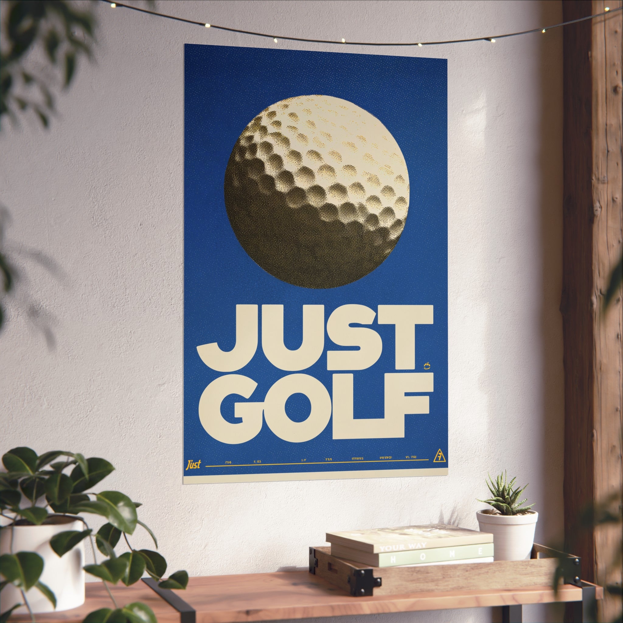 Just Golf Fine Art Poster