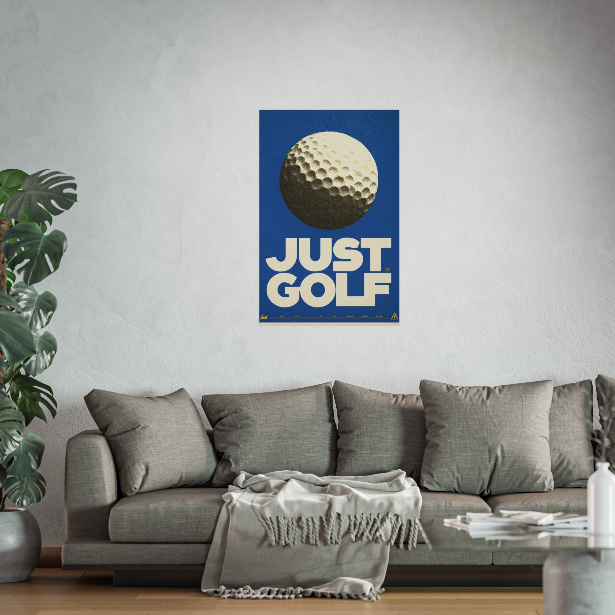 Just Golf Fine Art Poster