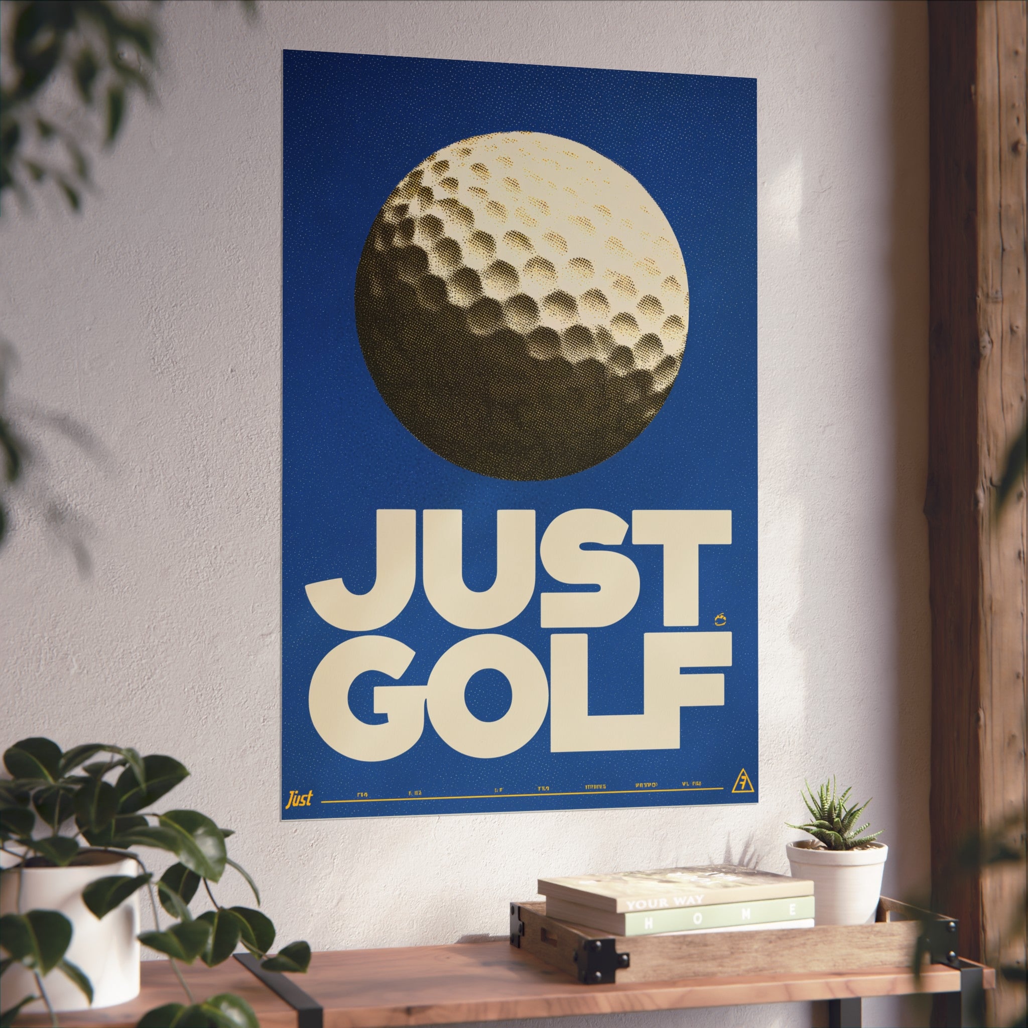 Just Golf Fine Art Poster