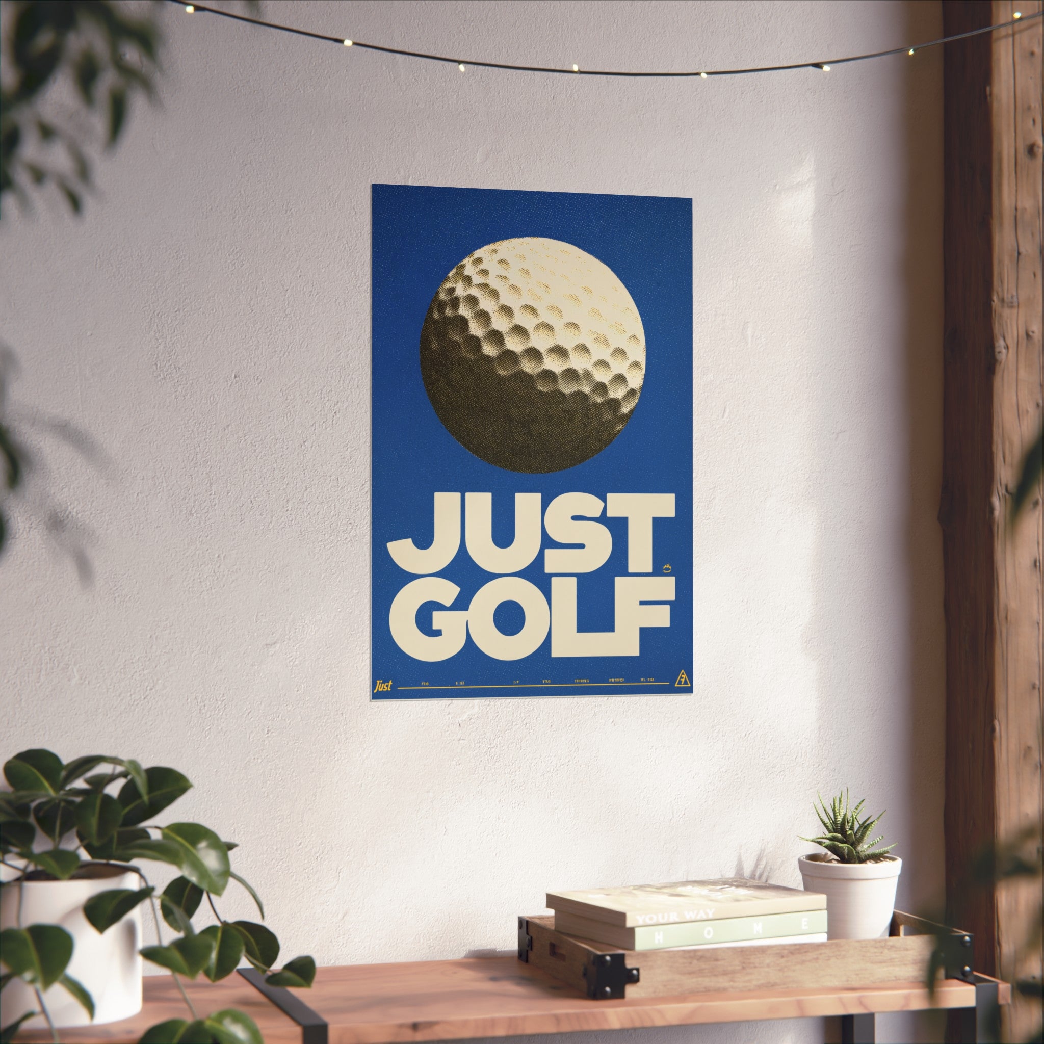 Just Golf Fine Art Poster